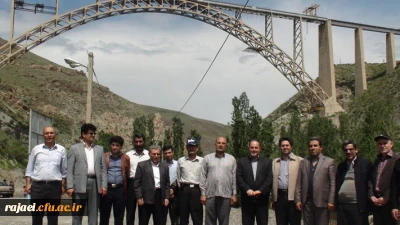 اردوی سیاحتی همکاران و اساتید پردیس از مناطق تاریخی شمال استان و شهرستان جلفا