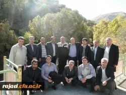 اردوی سیاحتی بانه همکاران و اساتید پردیس