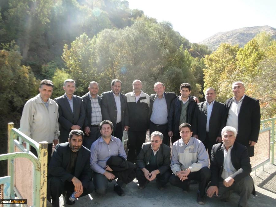 اردوی سیاحتی بانه همکاران و اساتید پردیس