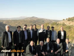 اردوی سیاحتی بانه همکاران و اساتید پردیس