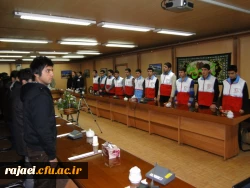 همزمان با روز دانشجو کانون هلال احمر پردیس شهید رجایی ارومیه افتتاح گردید