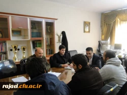 اولین جلسه اعضای شورای صنفی با مسئولین پردیس