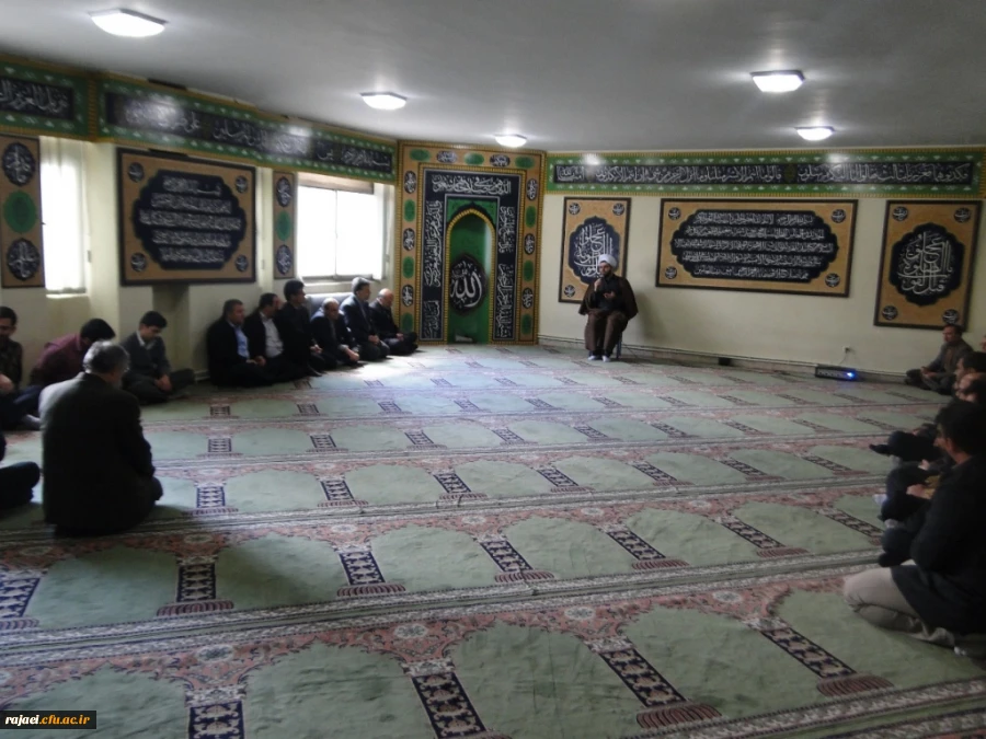 مراسم عزاداری همکاران به مناسبت فرا رسیدن ایام فاطمیه