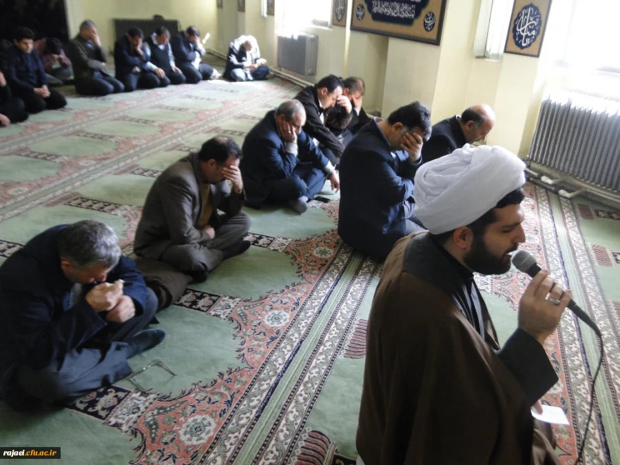 مراسم عزاداری همکاران به مناسبت فرا رسیدن ایام فاطمیه