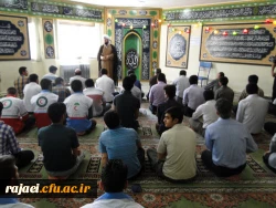 مراسم برگزاری ولادت حضرت علی اکبر (ع) و روز جوان در نمازخانه پردیس