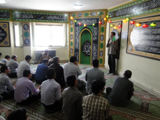 مراسم برگزاری ولادت حضرت علی اکبر (ع) و روز جوان در نمازخانه پردیس