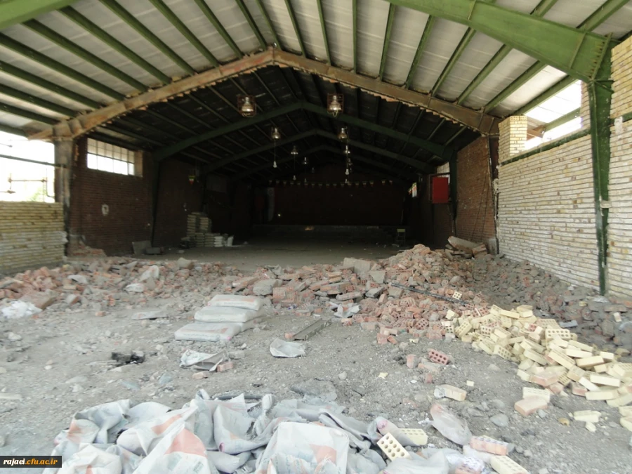 تعمیر و تجهیز سالن پردیس جهت استفاده چند منظوره