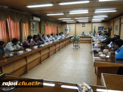 جلسه شورای اداری تیر ماه 93 پردیس شهید رجایی