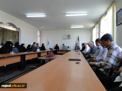 مراسم معارفه آقای قهرمان مددلو به عنوان سرپرست موقت مرکز شهید مطهری خوی