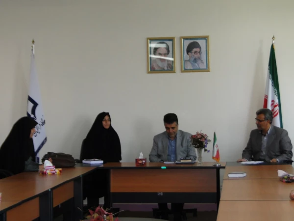 مراسم معارفه آقای مددلو به عنوان سرپرست موقت مرکز آموزش عالی شهید مطهری خوی