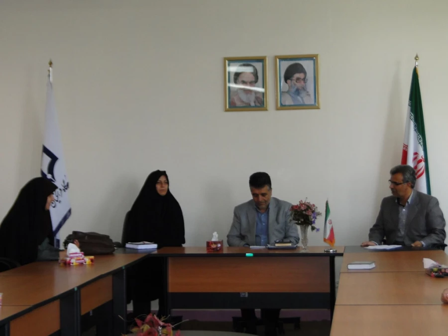 مراسم معارفه آقای مددلو به عنوان سرپرست موقت مرکز آموزش عالی شهید مطهری خوی