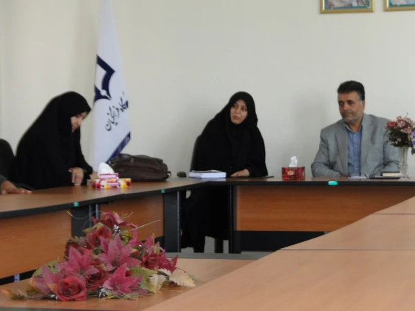 مراسم معارفه آقای مددلو به عنوان سرپرست موقت مرکز آموزش عالی شهید مطهری خوی