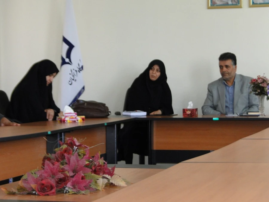 مراسم معارفه آقای مددلو به عنوان سرپرست موقت مرکز آموزش عالی شهید مطهری خوی