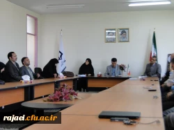 مراسم معارفه آقای مددلو به عنوان سرپرست موقت مرکز آموزش عالی شهید مطهری خوی