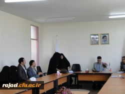 مراسم معارفه آقای مددلو به عنوان سرپرست موقت مرکز آموزش عالی شهید مطهری خوی