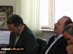 مراسم معارفه آقای مددلو به عنوان سرپرست موقت مرکز آموزش عالی شهید مطهری خوی