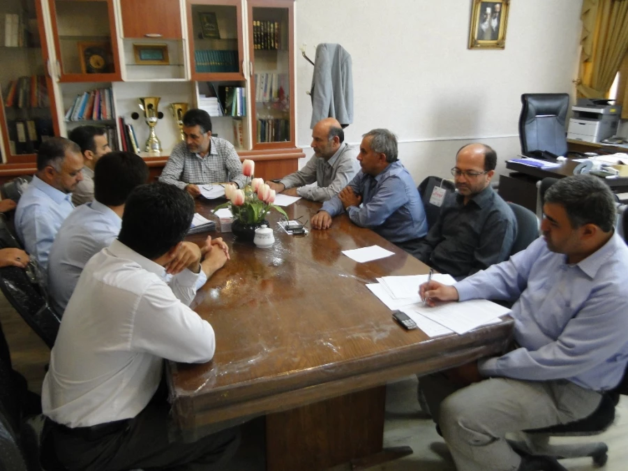 برگزاری جلسه هماهنگی مصاحبه از قبولشدگان ورود به دانشگاه فرهنگیان و تربیت  دبیر شهید رجایی