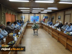 جلسه معارفه کارشناس حراست پردیس