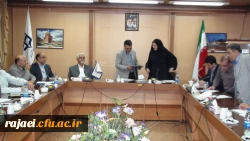 نهمین جلسه هماهنگی با حضور مدیر کل محترم تربیت بدنی سازمان مرکزی سر کار خانم شهیدی و هیات همراه