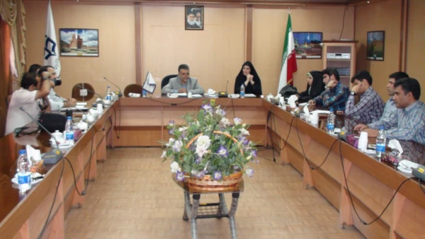 نشست صمیمی سرپرست محترم پردیس و مدیر کل تربیت بدنی دانشگاه فرهنگیان با اصحاب رسانه