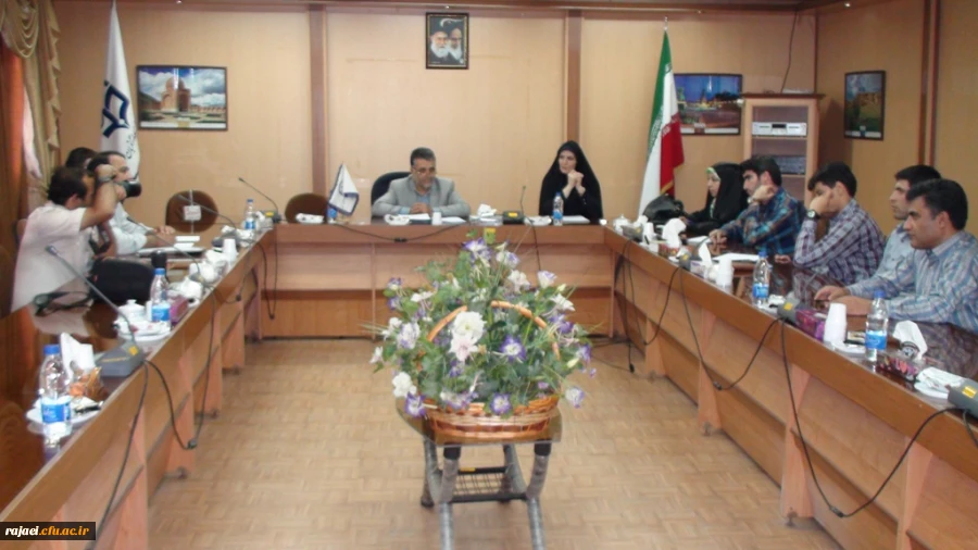 نشست صمیمی سرپرست محترم پردیس و مدیر کل تربیت بدنی دانشگاه فرهنگیان با اصحاب رسانه