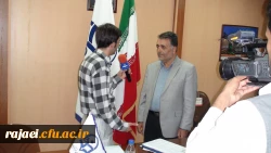 نشست صمیمی سرپرست محترم پردیس و مدیر کل تربیت بدنی دانشگاه فرهنگیان با اصحاب رسانه