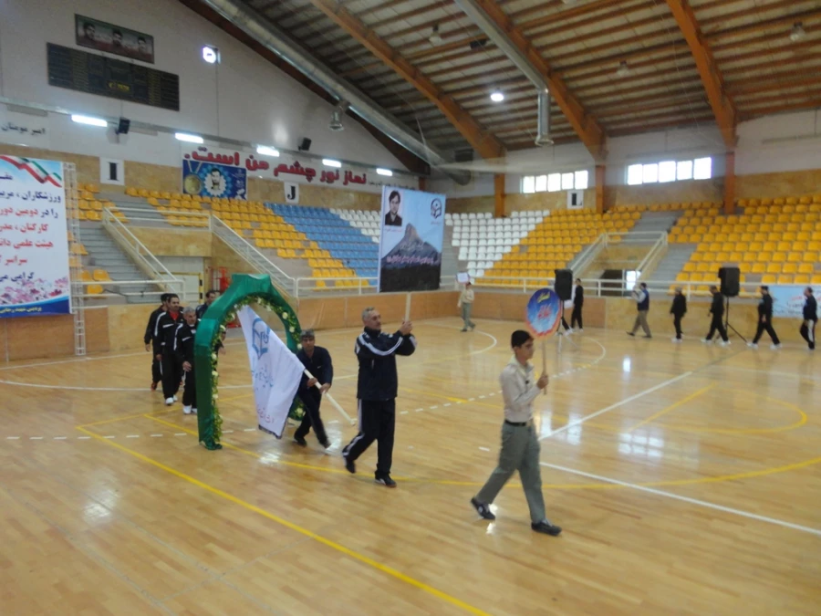 مراسم افتتاحیه دومین المپیاد ورزشی کارکنان،مدرسین و اعضای هیات علمی دانشگاه فرهنگیان