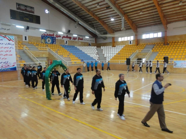 مراسم افتتاحیه دومین المپیاد ورزشی کارکنان،مدرسین و اعضای هیات علمی دانشگاه فرهنگیان