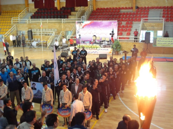 مراسم افتتاحیه دومین المپیاد ورزشی کارکنان،مدرسین و اعضای هیات علمی دانشگاه فرهنگیان