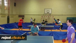 اختتامیه مسابقات تنیس روی میز کارکنان ،مدرسین واعضاء هیت علمی دانشگاه فرهنگیان