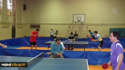 اختتامیه مسابقات تنیس روی میز کارکنان ،مدرسین واعضاء هیت علمی دانشگاه فرهنگیان