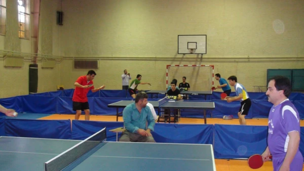 اختتامیه مسابقات تنیس روی میز کارکنان ،مدرسین واعضاء هیت علمی دانشگاه فرهنگیان