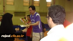 اختتامیه مسابقات تنیس روی میز کارکنان ،مدرسین واعضاء هیت علمی دانشگاه فرهنگیان