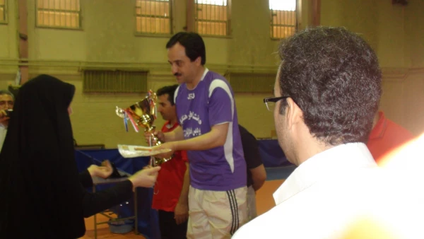 اختتامیه مسابقات تنیس روی میز کارکنان ،مدرسین واعضاء هیت علمی دانشگاه فرهنگیان