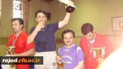 اختتامیه مسابقات تنیس روی میز کارکنان ،مدرسین واعضاء هیت علمی دانشگاه فرهنگیان