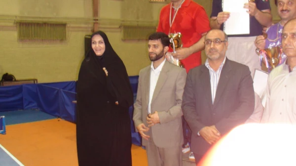 اختتامیه مسابقات تنیس روی میز کارکنان ،مدرسین واعضاء هیت علمی دانشگاه فرهنگیان