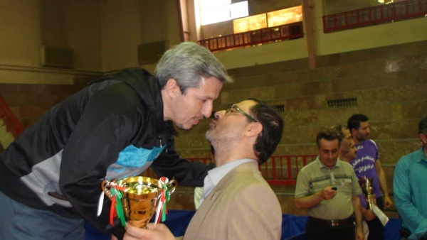 اختتامیه مسابقات تنیس روی میز کارکنان ،مدرسین واعضاء هیت علمی دانشگاه فرهنگیان