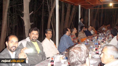 ضیافت شام برای همکاران شرکت کننده در دومین المپیاد ورزشی کارکنان ، مدرسین و اعضای هیات علمی دانشگاه فرهنگیان