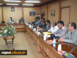 اولین جلسه شورای آموزشی اعضای هیات علمی ، مدرسین و اساتید مدعو