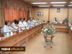 اولین جلسه شورای آموزشی اعضای هیات علمی ، مدرسین و اساتید مدعو