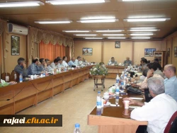 اولین جلسه شورای آموزشی اعضای هیات علمی ، مدرسین و اساتید مدعو