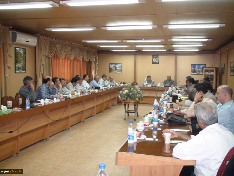 اولین جلسه شورای آموزشی اعضای هیات علمی ، مدرسین و اساتید مدعو