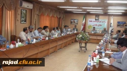 مراسم تجلیل از کارکنان ایثارگر پردیس شهید رجایی آذربایجان غربی