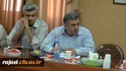 مراسم تجلیل از کارکنان ایثارگر پردیس شهید رجایی آذربایجان غربی