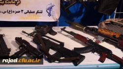 بازدید دانشجو معلمان پردیس شهید رجایی ارومیه از نمایشگاه دفاع مقدس 2