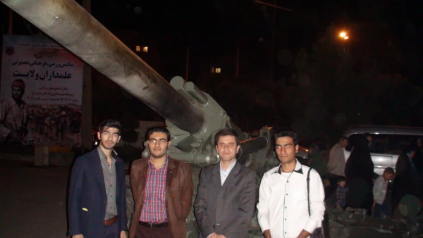 بازدید دانشجو معلمان پردیس شهید رجایی ارومیه از نمایشگاه دفاع مقدس 5