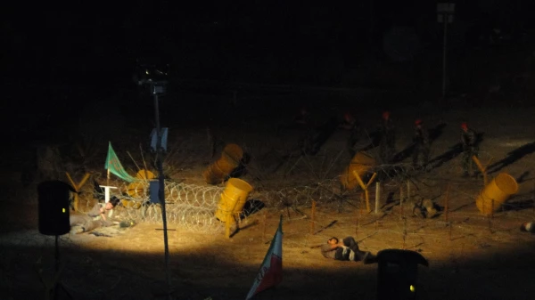 بازدید دانشجویان پردیس از رزمایش علمداران ولایت 2