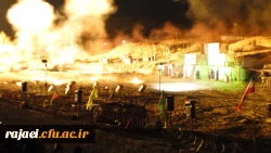 بازدید دانشجویان پردیس از رزمایش علمداران ولایت