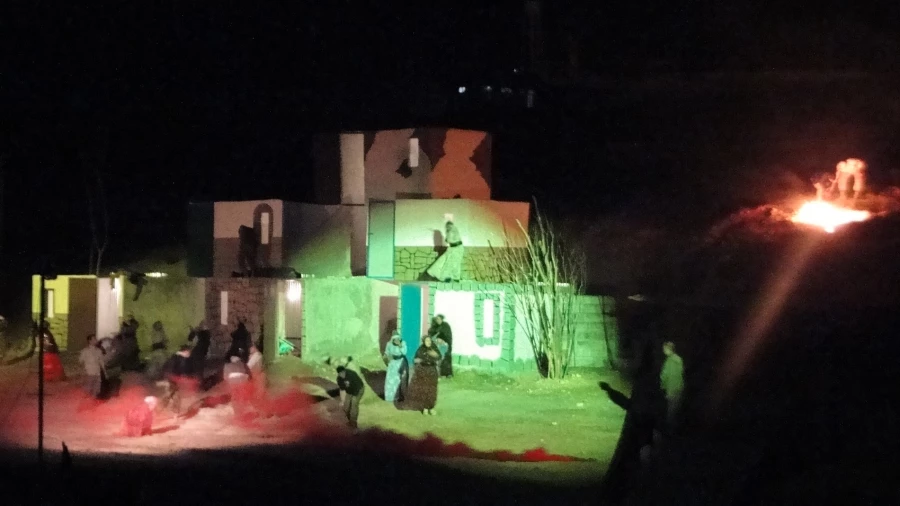 بازدید دانشجویان پردیس از رزمایش علمداران ولایت 4