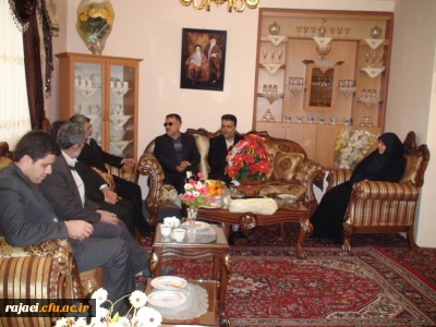 تجلیل از خانواده های جانبازان عزیز دفاع مقدس 
با حضور ریاست محترم ستاد شاهد و ایثارگران سازمان مرکزی دانشگاه فرهنگیان